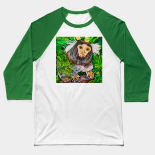 Common Marmoset Baseball T-Shirt